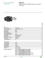 Datasheet for Schneider Electric ZB5AG6, EAN: 3389110905847