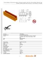 Datenblatt zu Weidmüller 1629140000, EAN: 4008190201944