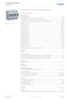 Datenblatt zu Hager HMC490, EAN: 3250613230234