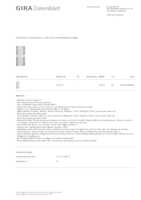 Datenblatt zu Gira 513200, EAN: 4010337086840