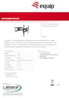 Datasheet for Equip 650315, EAN: 4015867198926