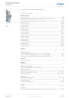 Datenblatt zu Hager NCN163, EAN: 3250614614682