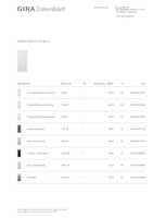 Datenblatt zu Gira 218603, EAN: 4010337012238