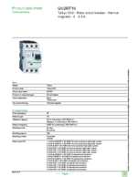 Datasheet for Schneider Electric GV2RT10, EAN: 3389110520651