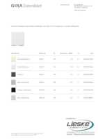 Datasheet for Gira 264503, EAN: 4010337014034