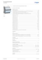 Datenblatt zu Hager NCN416, EAN: 3250614615078