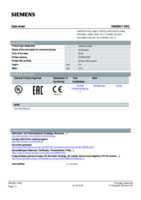 Datasheet for Siemens 3SB29012AQ, EAN: 4011209136267
