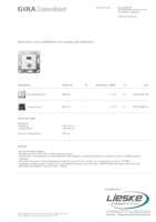 Datenblatt zu Gira 568603, EAN: 4010337462125