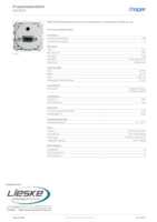 Datasheet for Hager WXF641, EAN: 3250617198912
