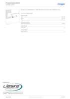 Datasheet for Hager UC52LAX13, EAN: 3250616374331