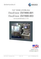 Datasheet for Eizo DV1908-001