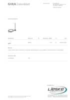 Datenblatt zu Gira 530800, EAN: 4010337774020