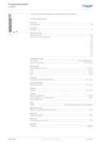 Datasheet for Hager L066M, EAN: 3250614133787
