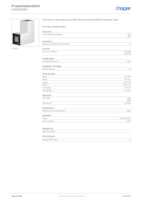Datenblatt zu Hager L69159016, EAN: 4012740019705