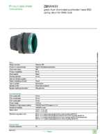 Datasheet for Schneider Electric ZB5AW33, EAN: 3389110909937
