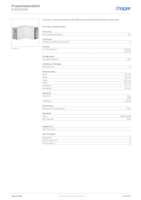 Datenblatt zu Hager R30319016, EAN: 4012740020084