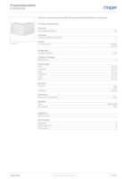 Datenblatt zu Hager R30329016, EAN: 4012740020091