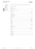 Datenblatt zu Hager R30359016, EAN: 4012740020114