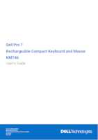 Datasheet for DELL KM746-BLK-INT, EAN: 5397321041993
