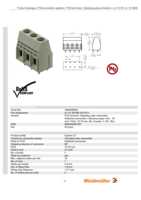 Datenblatt zu Weidmüller 1648300000, EAN: 4008190291167