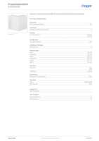 Datenblatt zu Hager R30429016, EAN: 4012740020152