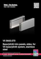 Datasheet for Rittal 8660070, EAN: 4028177037793