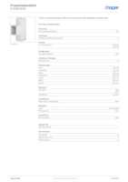 Datenblatt zu Hager R30569016, EAN: 4012740020244