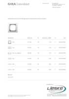 Datenblatt zu Gira 0211806, EAN: 4010337070061