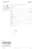 Datasheet for Hager L22369010, EAN: 4012740864053