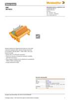 Datasheet for Weidmüller 8537140000, EAN: 4032248172795