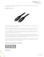 Datasheet for Startech.com USB2C5C4M, EAN: 0065030869935