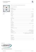 Datasheet for Berker 3315398989, EAN: 4011334341611