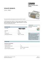Datasheet for Phoenix Contact 1688816, EAN: 4017918822941