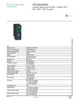 Datenblatt zu Schneider Electric ATV630U55M3, EAN: 3606485410883