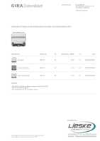Datenblatt zu Gira 087065, EAN: 4010337870654