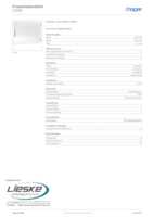 Datasheet for Hager VZ097, EAN: 3250616660977