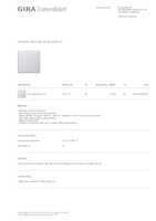 Datenblatt zu Gira 2021112, EAN: 4010337081661