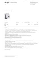 Datenblatt zu Gira 218000, EAN: 4010337011064