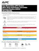 Datasheet for APC SRVL6KRILRK, EAN: 0731304436812