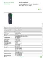 Datasheet for Schneider Electric ATV630D30N4, EAN: 3606480701412