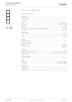 Datasheet for Hager WAD6400BM, EAN: 3250610066393