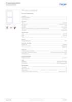 Datenblatt zu Hager WAD7200WM, EAN: 3250610056189