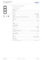 Datasheet for Hager WAD7300BG, EAN: 3250610056332