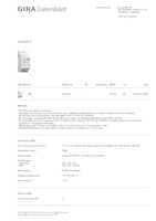 Datenblatt zu Gira 5566000, EAN: 4010337112839