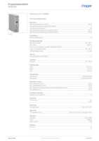 Datasheet for Hager SPB020, EAN: 3250615515278