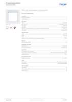 Datenblatt zu Hager WAD6101WG, EAN: 3250610064771