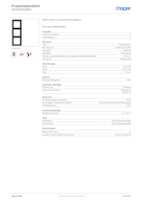 Datasheet for Hager WAD6300BG, EAN: 3250610066003