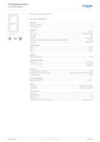 Datenblatt zu Hager WAD8200WM, EAN: 3250610064979