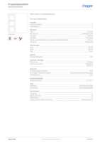 Datenblatt zu Hager WAD8300WG, EAN: 3250610066058