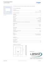 Datasheet for Hager WAF1104WM, EAN: 3250610073025